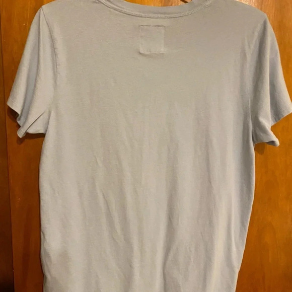 Hollister Monogram Short Sleeve Crew Neck Light Grey Tee Shirt, Size L - Picture 6 of 6
